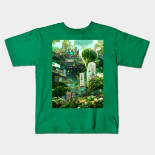 Vegan Maze Kids T-Shirt